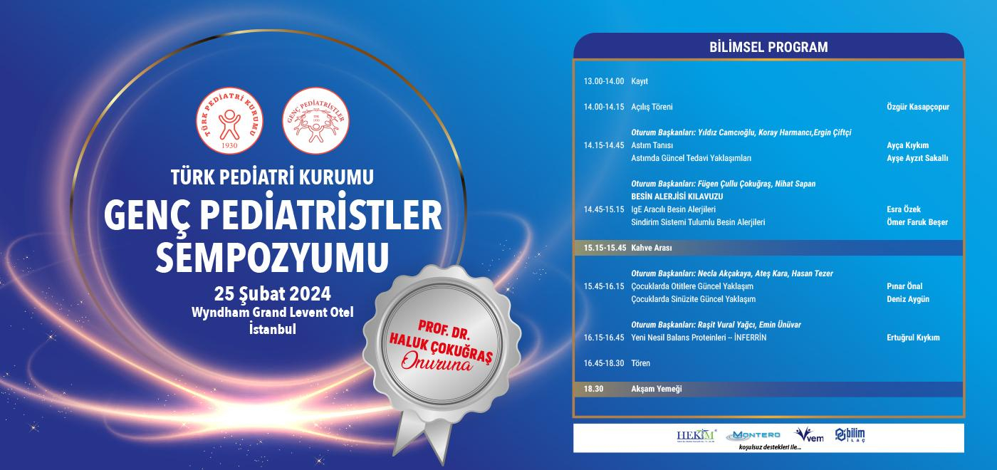 TPK Genç Pediatristler Sempozyumu 25 Şubat 2024 - İstanbul